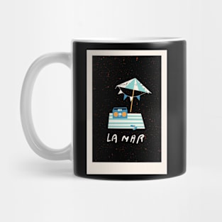 LA MER BEACH DESIGN Mug